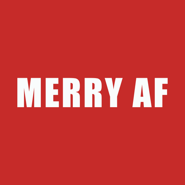 Merry Af by thedesignleague