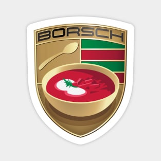 Borscht shield Magnet