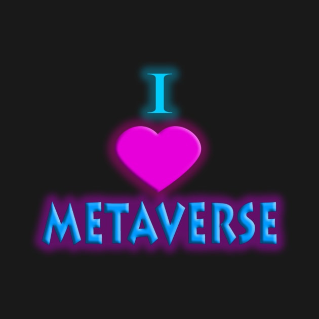 I Heart Metaverse by Wickedcartoons