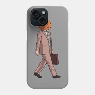 Pumpkin Head Halloween Meme Phone Case