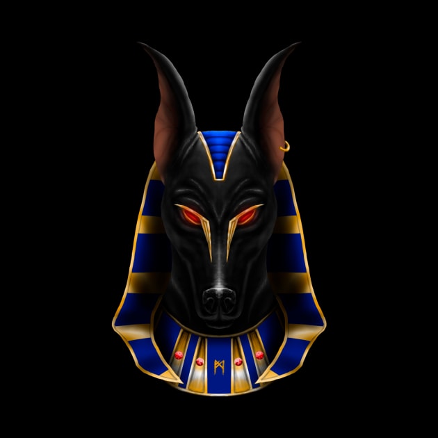 Anubis by MiguelFirewolf