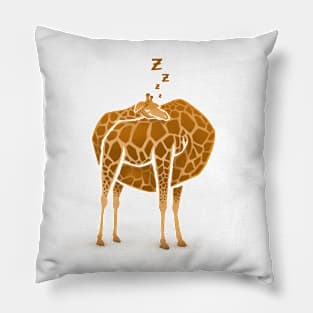 Sleeping Giraffe Pillow