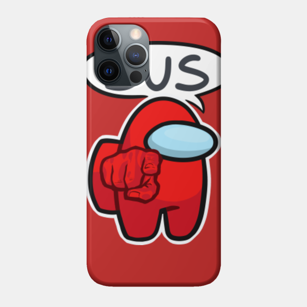 among us but you are the impostor - red - Among Us Game ...