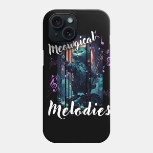 "Gato Encantador: Meowgical Melodies" Phone Case