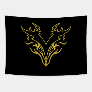 Gold Dragon Tapestry