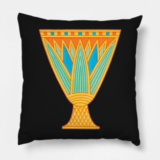 Egyptian Lotus Pillow