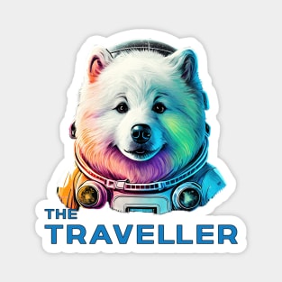 Samoyed space traveller Magnet