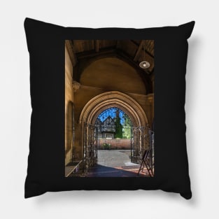 St. James church, at the doorway Pillow