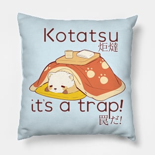 Ferret in a Kotatsu it's a trap Pillow