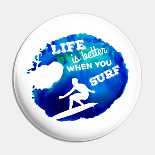 Surfing Pin