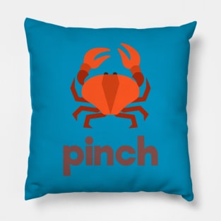 Crab pinch Pillow