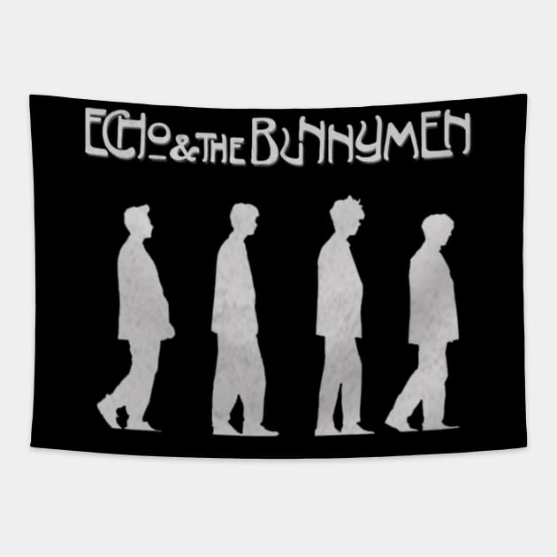 echo and the bunnymen vintage Tapestry by Luckyno