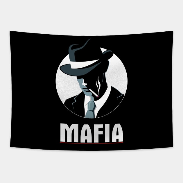 Mafia Tommy Angelo Tapestry by Hmus