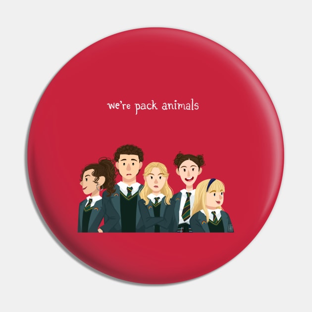 Derry Girls - Pack Animals Pin by artsy_alice