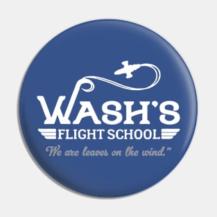 Wash's Flight School 1 Pin