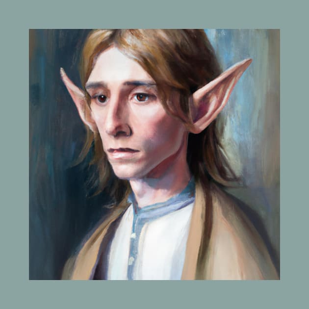 Portrait of a High Elf by Star Scrunch