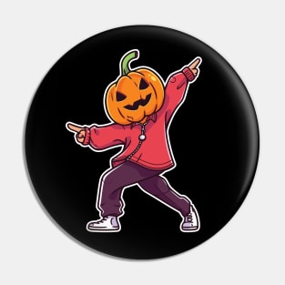 Pumpkin Man Dancing. The Spooky Dance. Pin