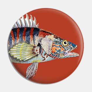 Musical Fish in F Sharp Pin