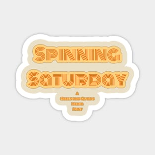 Spinning Saturday Magnet