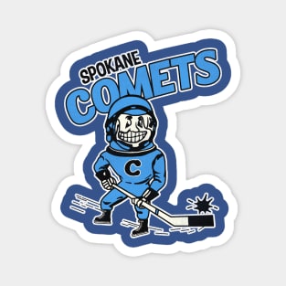 Defunct Spokane Comets Hockey Team Magnet