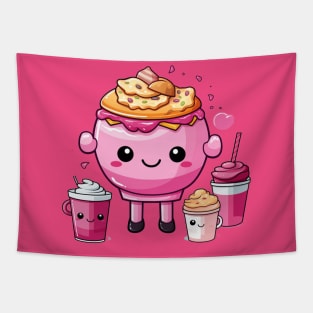 kawaii Ice cream  T-Shirt cute Candy food gilrl Tapestry