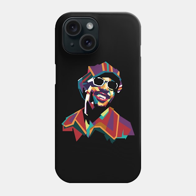 Stevie Wonder Limit Color Phone Case by SAVELS