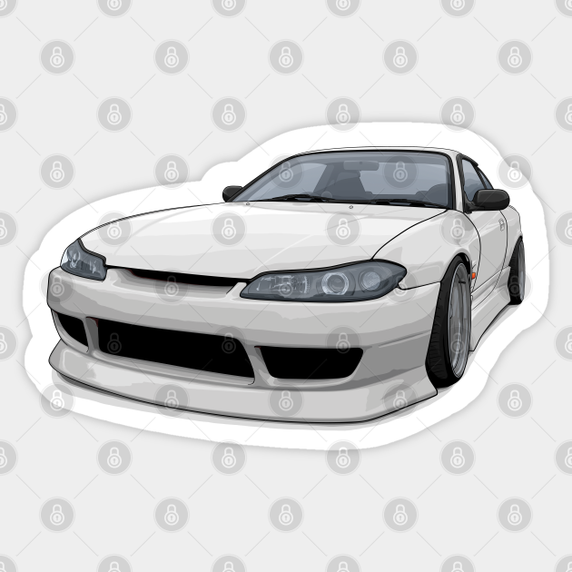 S15 Silvia Spec R White S15 Sticker Teepublic