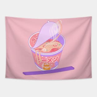 Corgi Cup Noodles Tapestry