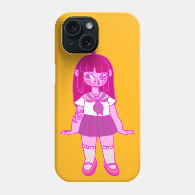 Gore Girl (Pink) Phone Case by babyshoujo