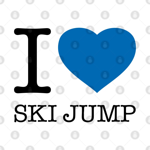 I LOVE SKI JUMP by eyesblau