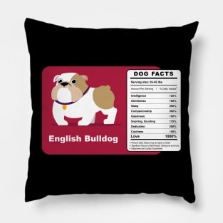 English Bulldog Pillow