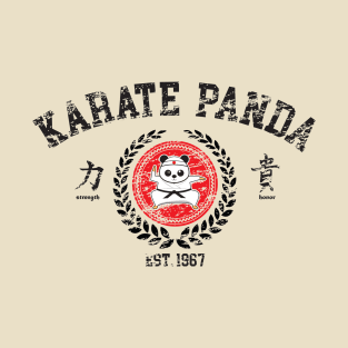 Karate Panda Vintage T-Shirt