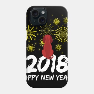 2018 Happy New Year t shirt Phone Case