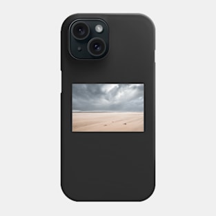 Drigg Beach Sandstorm Phone Case