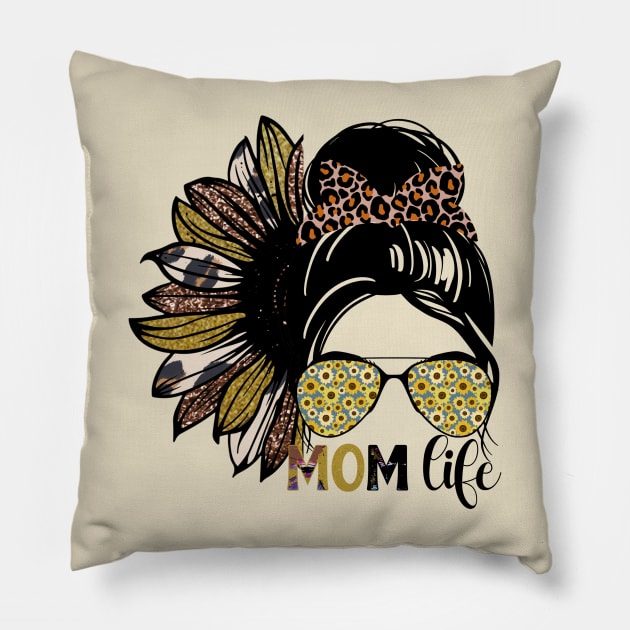 MOM LIFE Pillow by TeesFashion