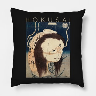 Hokusai - The Lantern Ghost Iwa Pillow