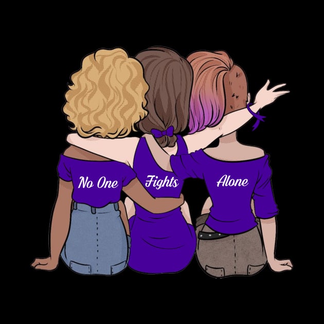 Pancreatic cancer Awareness T-Shirt for Women by Elliottda