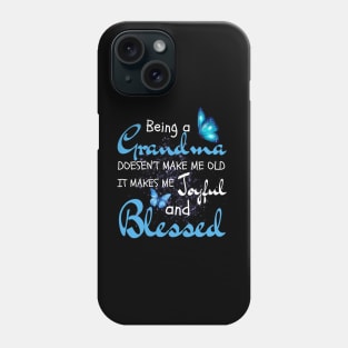 Blessed Grandma Life Butterflies Phone Case