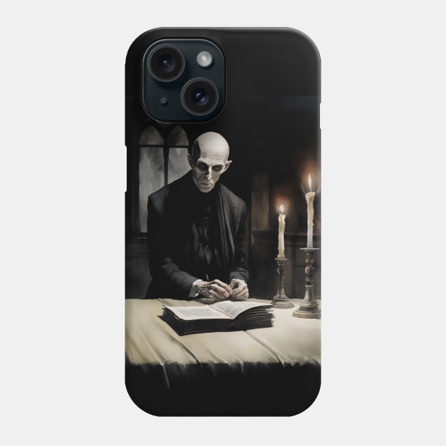 The Thirst for Knowledge Phone Case by David Kincaid Art