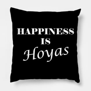 Happiness is Hoyas Waxplant Waxvine Waxflower Pillow