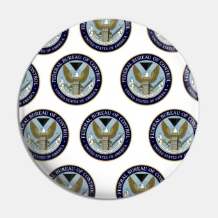 Federal Bureau of Control | Control Game Logo | Clean Logo Pin