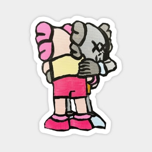 kaws xx embrace Magnet