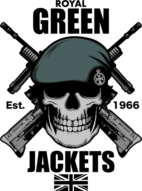 Royal Green Jackets Kids T-Shirt by Firemission45