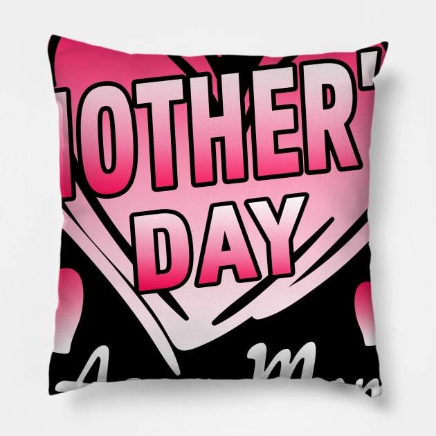 My First Mother's Day As A Mom 2021 Pillow by Tuyetle