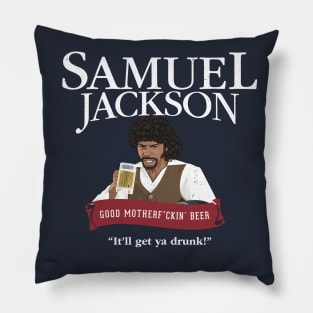 Samuel Jackson Good Motherf*ckin' Beer Pillow