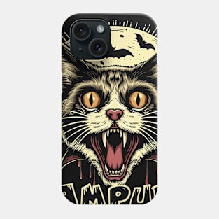 The Vampurr Cat Horror Phone Case