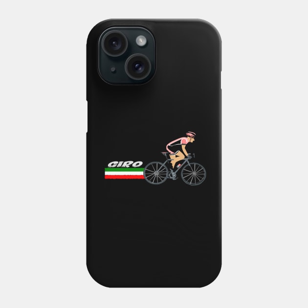 carrera de ciclismo giro ditalia Phone Case by vintagejoa