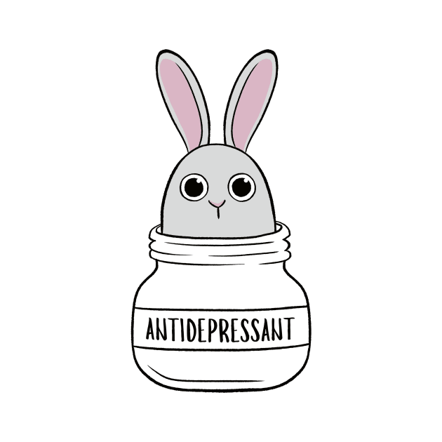 Antidepressant Bunny 4 by Firlefanzzz