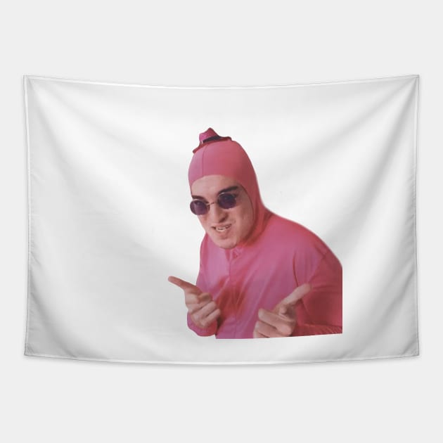 Pink Guy Tapestry by CatGirl101