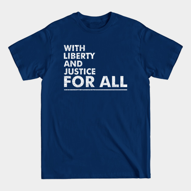 Discover Nba With Liberty And Justice For All - With Liberty And Justice For All - T-Shirt